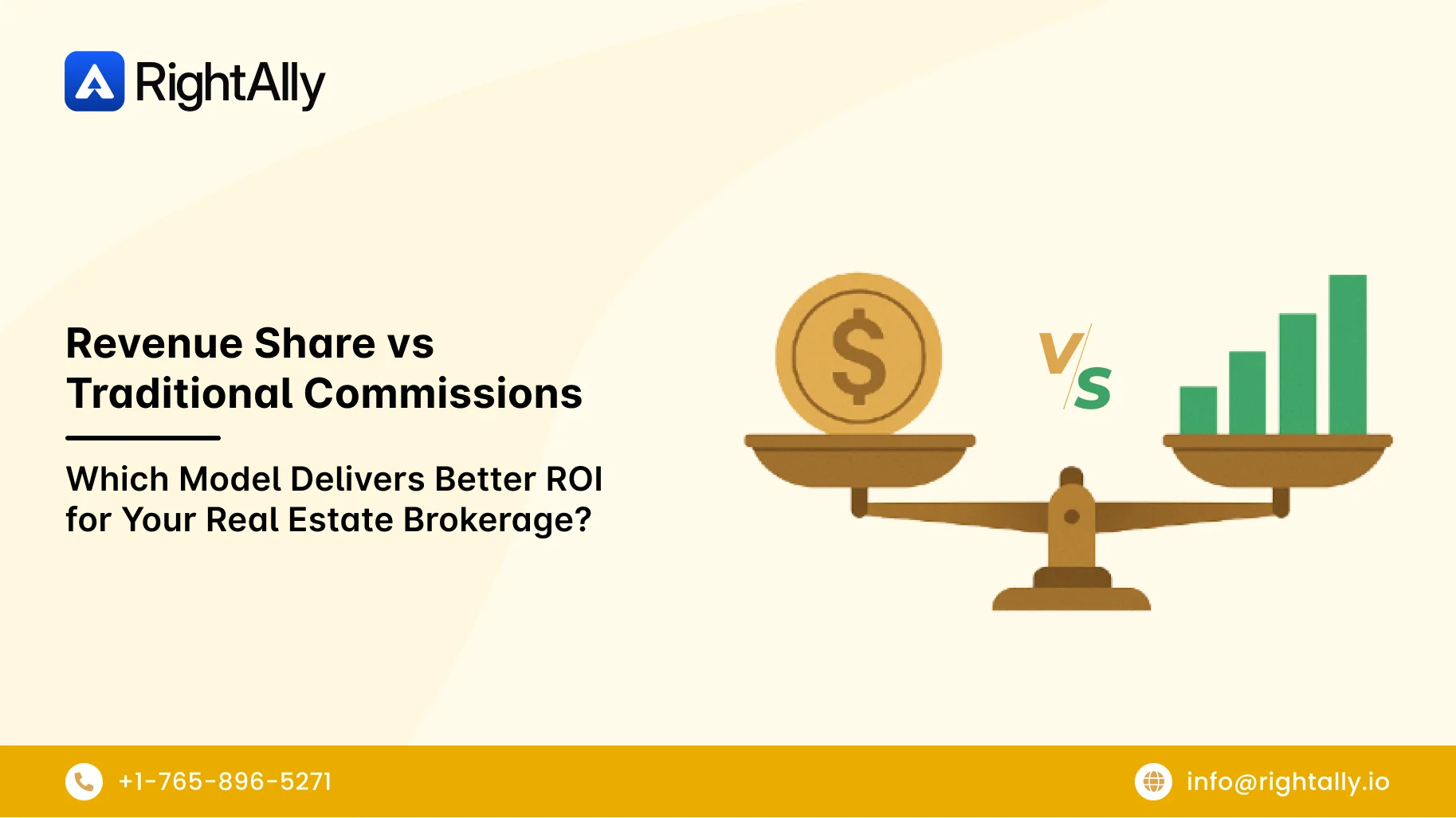Revenue Share vs Traditional Commissions: Which Drives Better ROI for Your Brokerage?