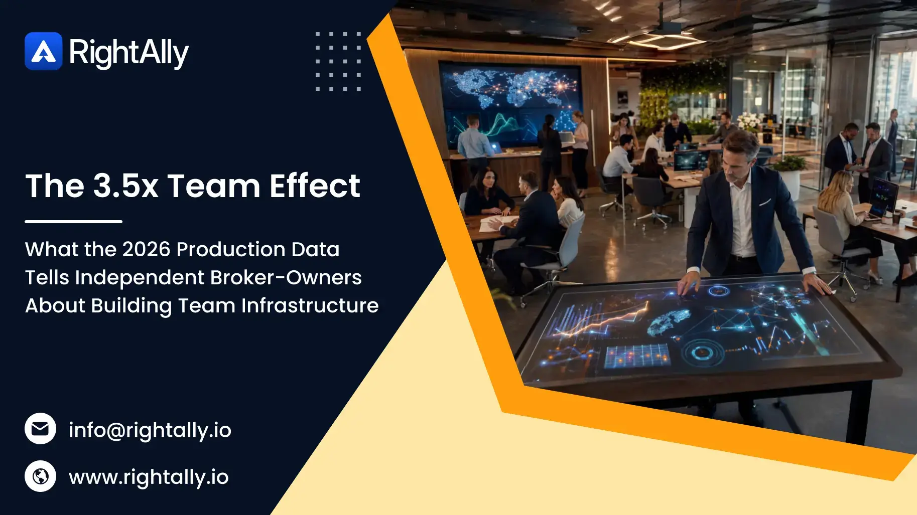 
The 3.5x Team Effect: What the 2026 Production Data Tells Independent Broker-Owners About Building Team Infrastructure